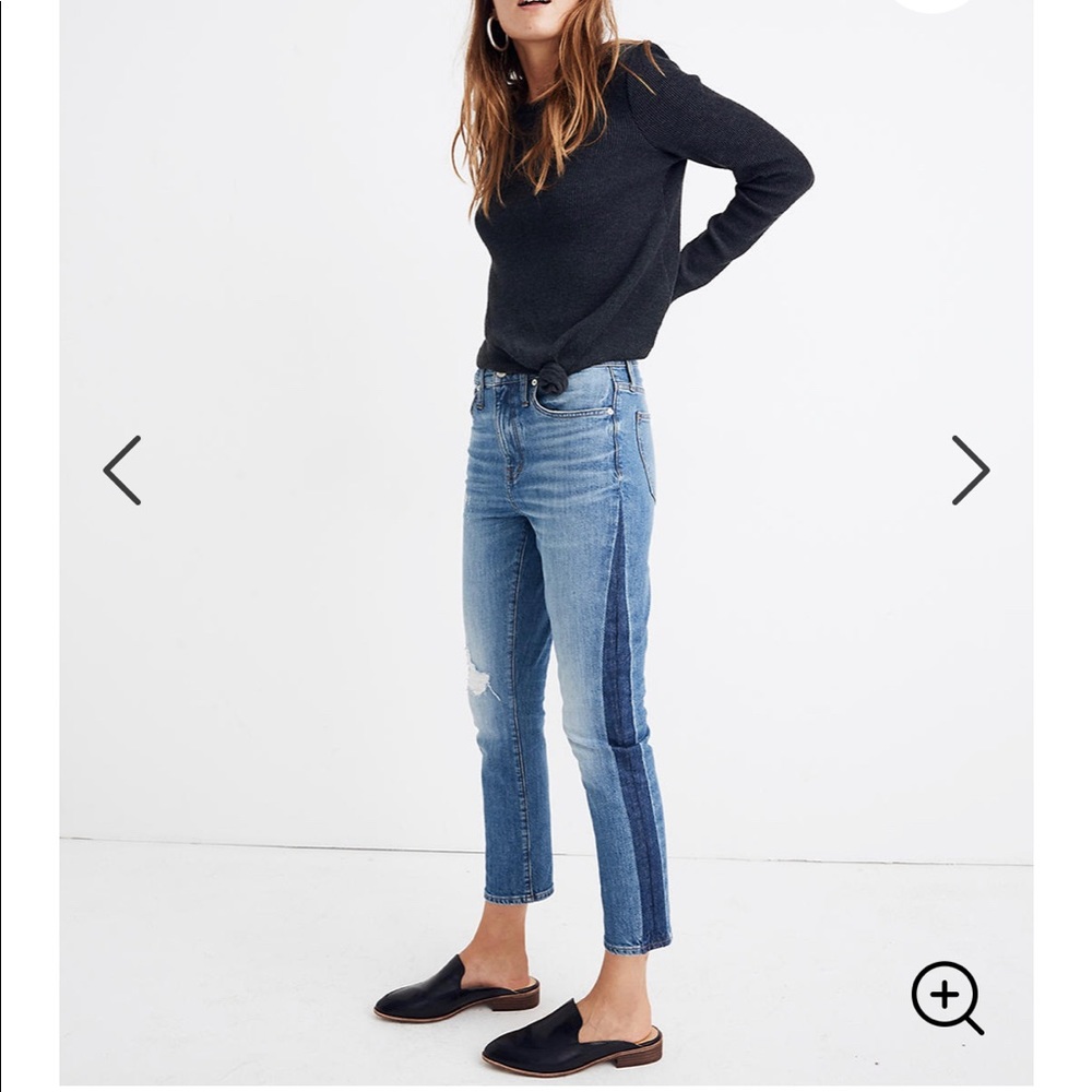 High rise slim boy jean